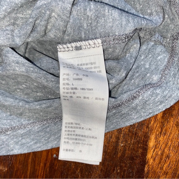 Abercrombie & Fitch Sz Medium Or MuscleFit Large Indian Head Mens T Shirt Grey - Picture 7 of 13